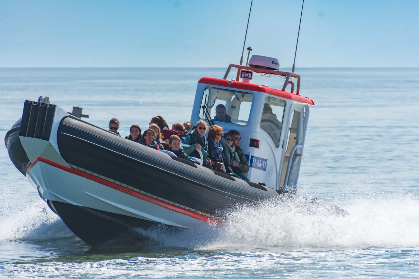 RIB (Northern Diver / De Geus / De Vlielander) van Zeehondentochten & Watertaxi Vlieland in Vlieland
